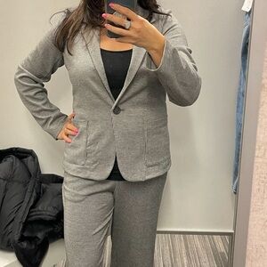 NWT Max Studio - houndstooth blazer M